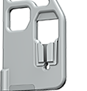Molded 3 Position Side Assist Bed Rails